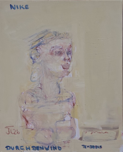 &bdquo;NIKE DURCH DEN WIND&ldquo;, Leinwand 2026, 80x100cm.jpeg