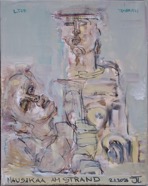 &bdquo;NAUSIKAA AM STRAND&ldquo;, Leinwand 2026, 80x100cm.jpeg